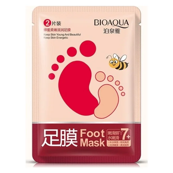 Bioaqua Ballı Ve Meyve Asitli Soyucu Ayak Maskesi 35 Gr - Görsel 3