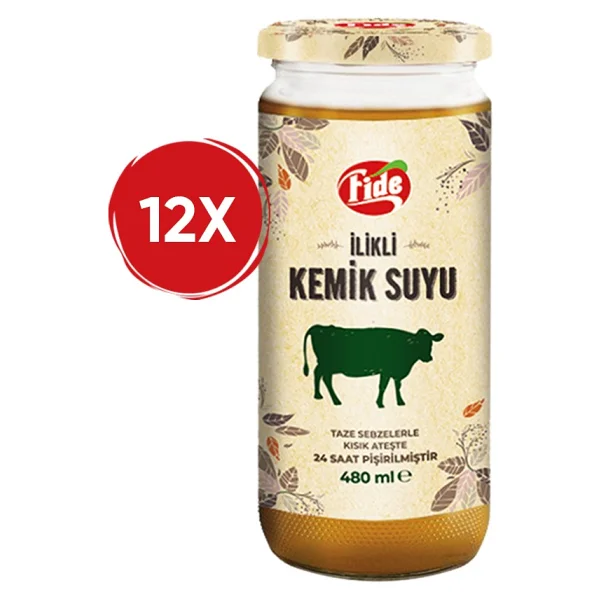 Fide 480 Ml 12'li İlikli Kemik Suyu - Görsel 7