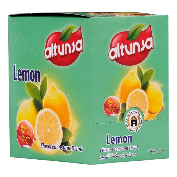 Altunsa Limon Aromalı Toz İçecek 9 Gr 24'lü - Görsel 2
