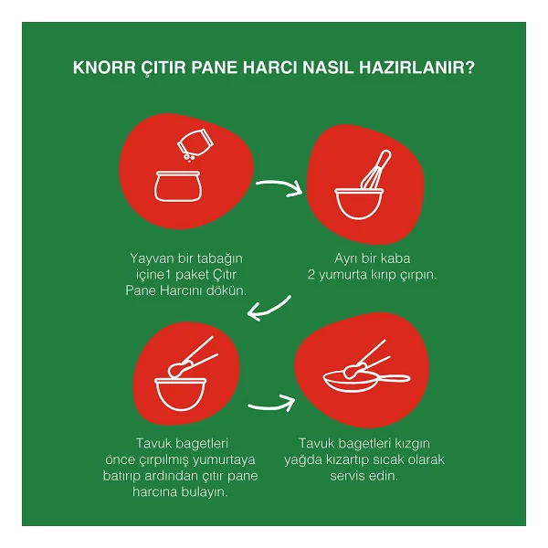Knorr 90 Gr Çıtır Pane Harcı - Görsel 5