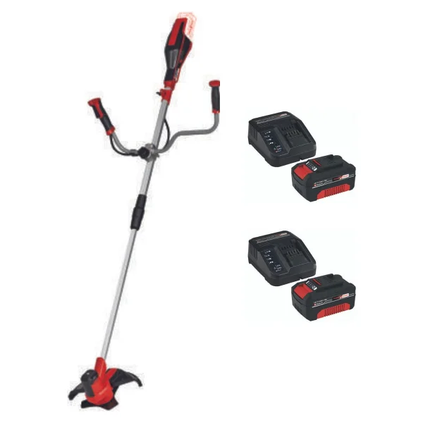 Einhell Agillo 18/200 Çift Akülü 4 Ah Yan Tırpan - Görsel 2