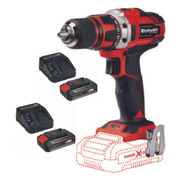 Einhell Te-CD 18/40 Li Çift Akülü 2.5 Ah Matkap - Görsel 2