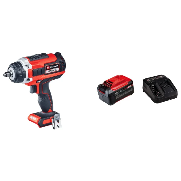 Einhell Impaxxo 18/400 Tek Akülü 5.2 Ah Darbeli Somun Sıkma Makinesi - Görsel 5