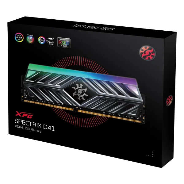 Xpg Spectrix D41 Tuf RGB 8 GB DDR4 3200 MHz Cl16 Ax4u32008g16a-Sb41 RAM - Görsel 5
