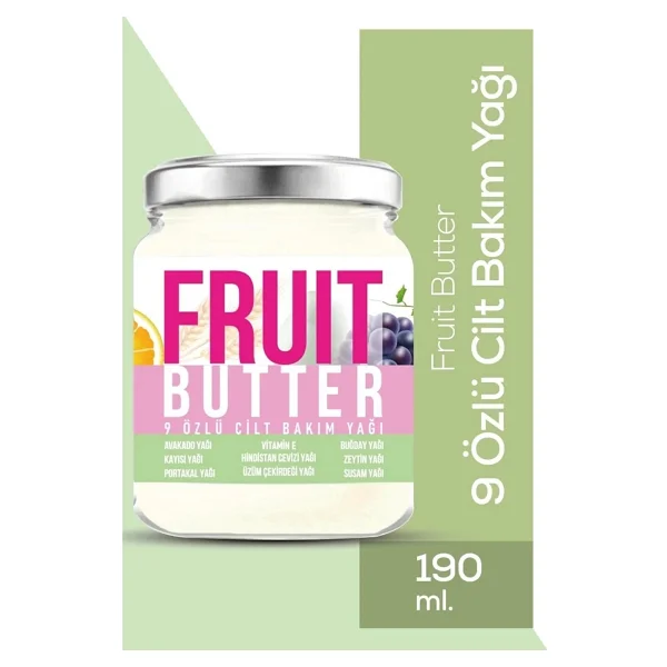 Rc Cosmetics Fruit Butter 190 Ml Cilt Bakım Yağı - Görsel 4