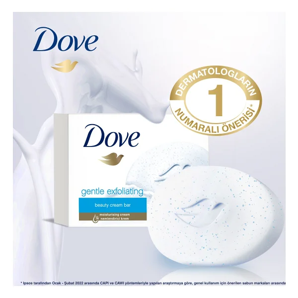Dove Cream Bar Gentle Exfoliating 90 Gr Güzellik Sabunu - Görsel 3