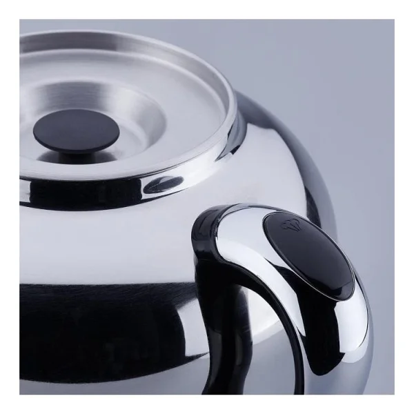 Korkmaz A842 Çaykolik Inox/Krom 2000 W Çelik Semaver - Görsel 8