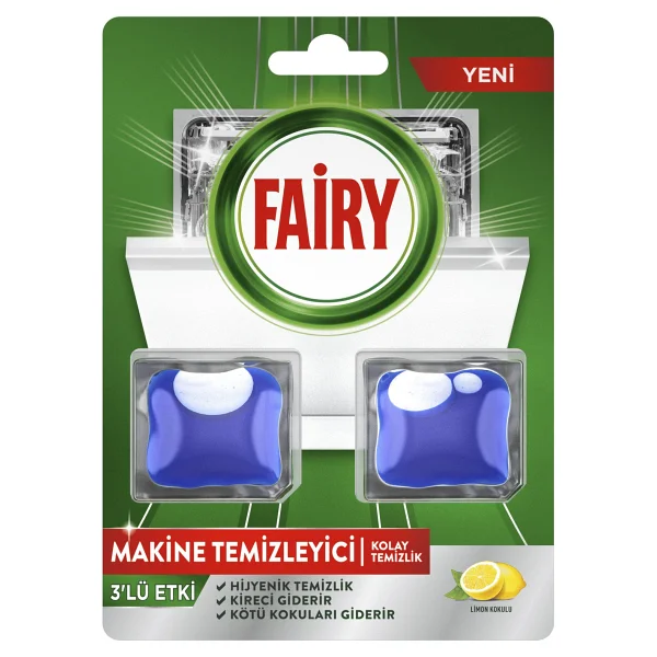 Fairy 2 Kapsül Bulaşık Makinesi Temizleyici Tablet - Görsel 2