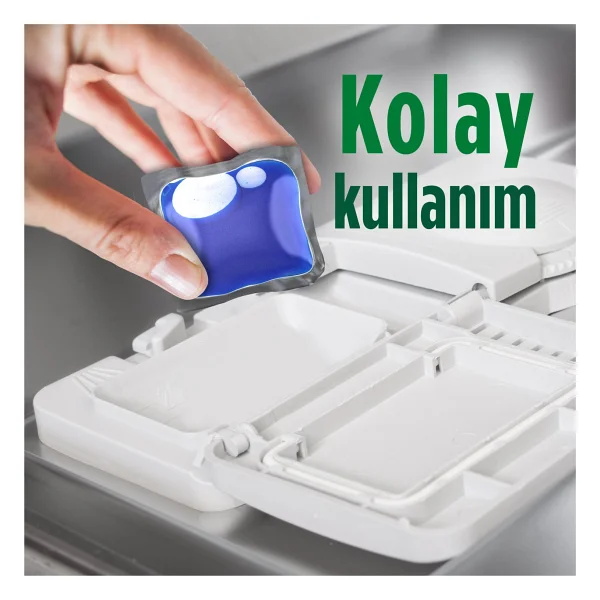 Fairy 2 Kapsül Bulaşık Makinesi Temizleyici Tablet - Görsel 7