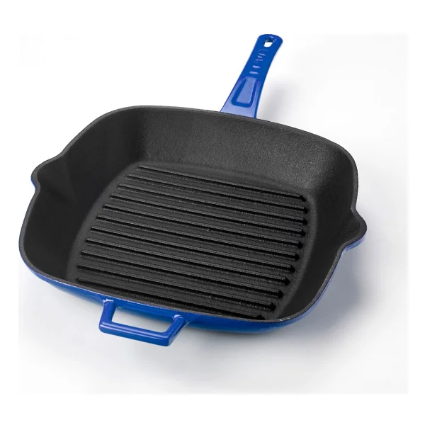 Lava Metal Saplı 26x26 Cm Döküm Izgara Tava - Görsel 2