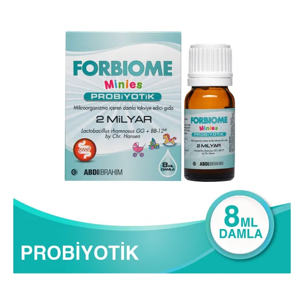 Forbiome Minies Probiyotik 8 Ml Damla - Görsel 5