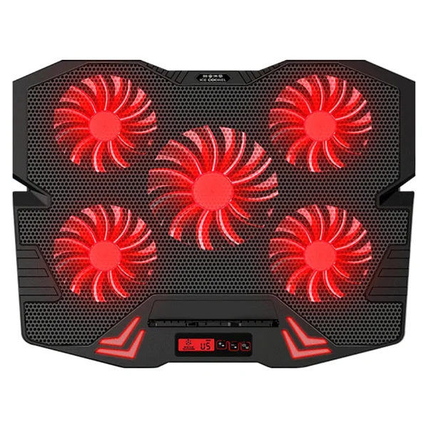 Rampage Mistral S45 5 Fanlı 12"-17" Laptop Soğutucu - Görsel 2