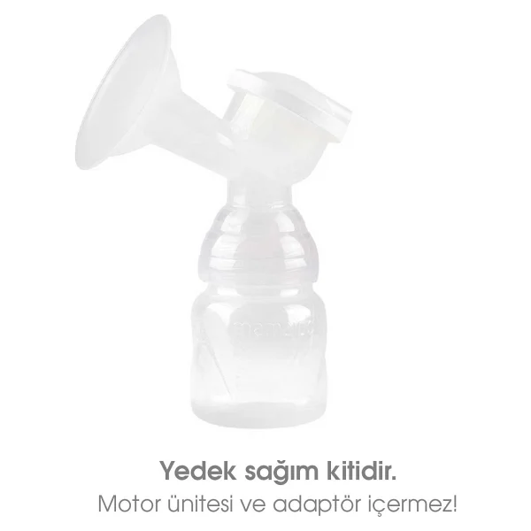 Mamajoo Elektronik Göğüs Pompası Aksesuarı Yedek Sağım Kiti / 160ml - Görsel 2