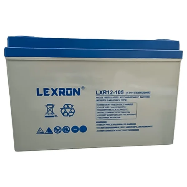 Lexron LXR12-105 12 V 105 Ah Nano-Karbon Jel Akü