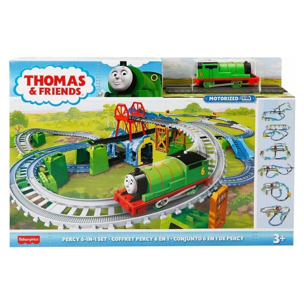 Thomas Ve Arkadaşları Trackmaster Percy Büyük Macera Oyun Seti Gbn45 - Görsel 5