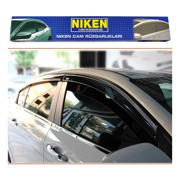 Vw Tiguan Cam Rüzgarlığı Kromlu 2016+ Niken - Görsel 4