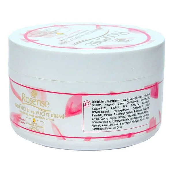Rosense Gül Özlü Besleyici 250 Ml El Ve Vücut Kremi - Görsel 3