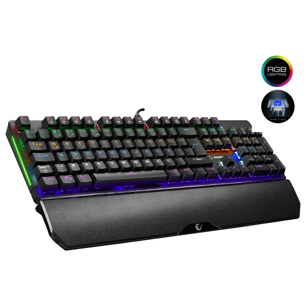 Rampage Umbra Kb-R86 Siyah Blue Switch Kablolu Mekanik Oyuncu Klavyesi - Görsel 8