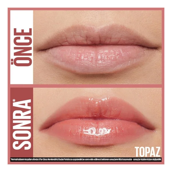 Maybelline New York Lifter Gloss Nemlendirici 009 Topaz Dudak Parlatıcısı - Görsel 2