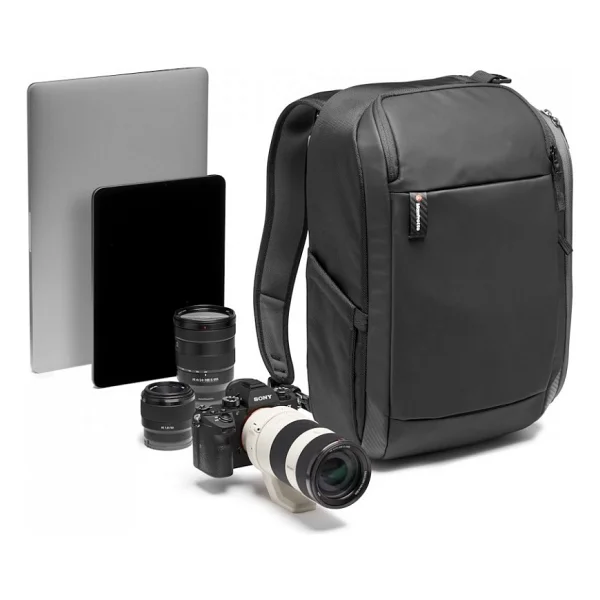 Manfrotto MB Ma2-Bp-H Advanced2 Hybrid Backpack Fotoğraf Makinesi Çantası - Görsel 7