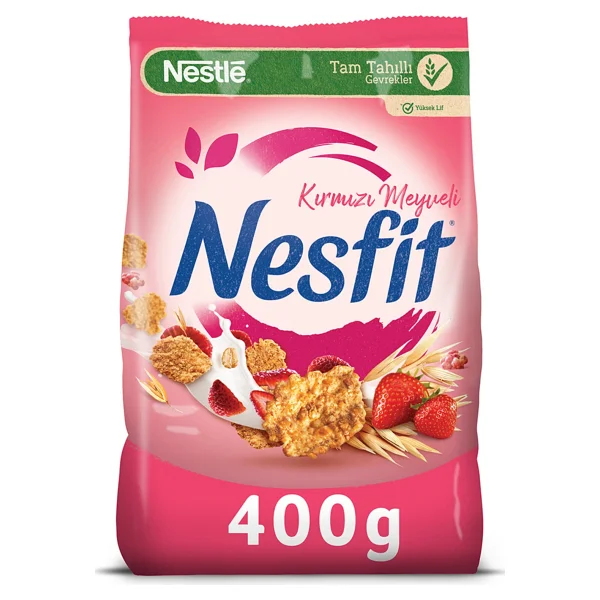 Nesfit Kırmızı Meyveli Kahvaltılık Gevrek 400 Gr - Görsel 6