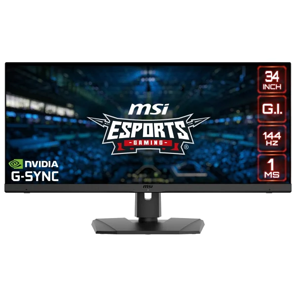 Msı Optix Mpg341qr 34" 1 Ms Wqhd Ips 144 Hz Oyuncu Monitörü - Görsel 2