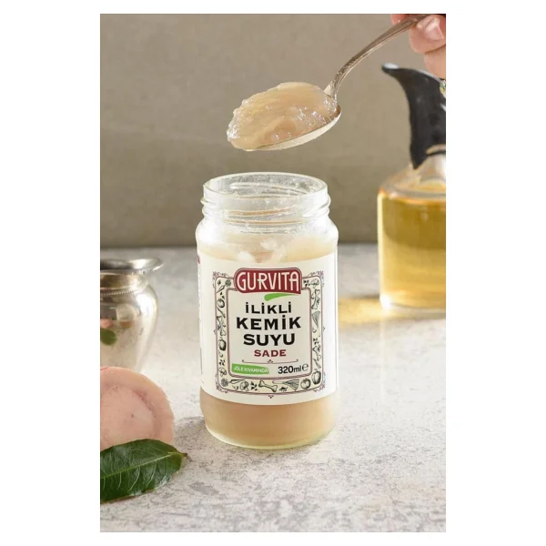 Gurvita Ilikli Kemik Suyu 3ad Dana Sade+3ad Kuzu 320 Ml 6'lı - 1 Paket - Görsel 2