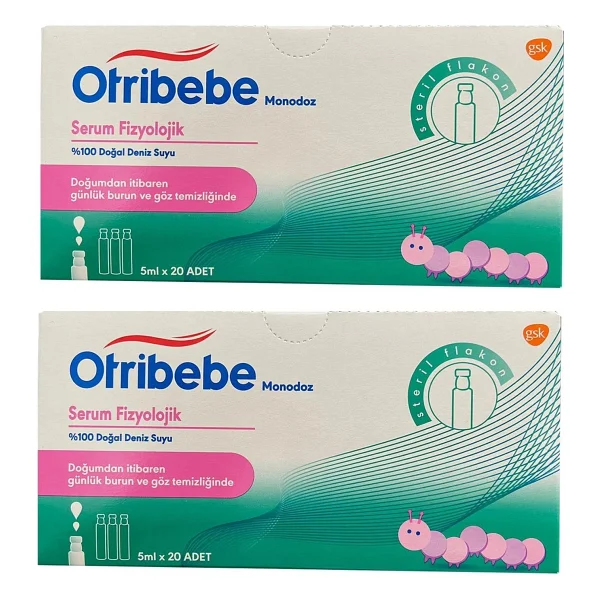Otribebe Monodoz 5 Ml 20 Flakon 2'li Paket İzotonik Deniz Suyu - Görsel 3