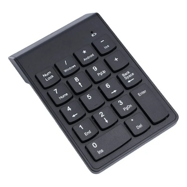 Apera Tr-59 Süper İnce Kablosuz Keypad Klavye Numlock Numped - Görsel 5
