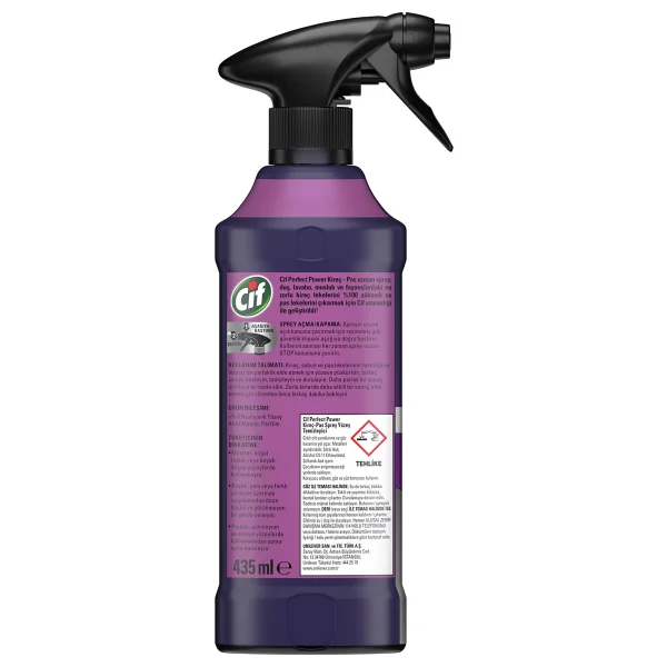 Cif Perfect Power Kireç & Pas Spreyi 435 Ml - Görsel 7