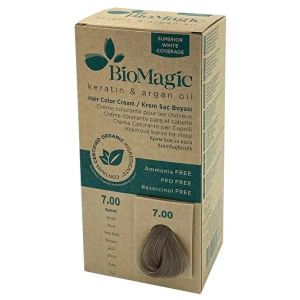 Biomagic 7.00 Kumral Saç Boyası - Görsel 2