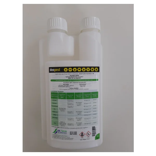 Sis Tarım Deepest 500 Ml Hamamböceği, Pire, Tahtakurusu, Karasinek Öldürücü - Görsel 2