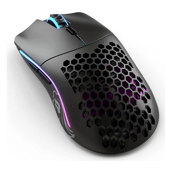 Glorious Model O Glo-Ms-Ow-MB Mat Siyah RGB Şarjlı Optik Kablosuz Oyuncu Mouse - Görsel 2