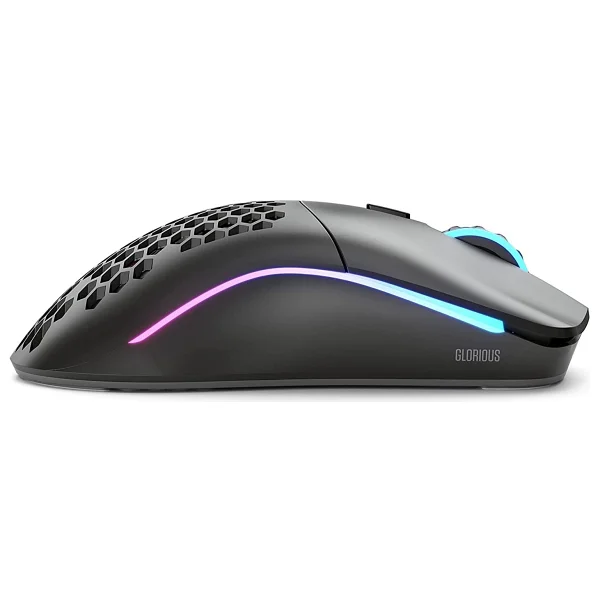 Glorious Model O Glo-Ms-Ow-MB Mat Siyah RGB Şarjlı Optik Kablosuz Oyuncu Mouse - Görsel 4