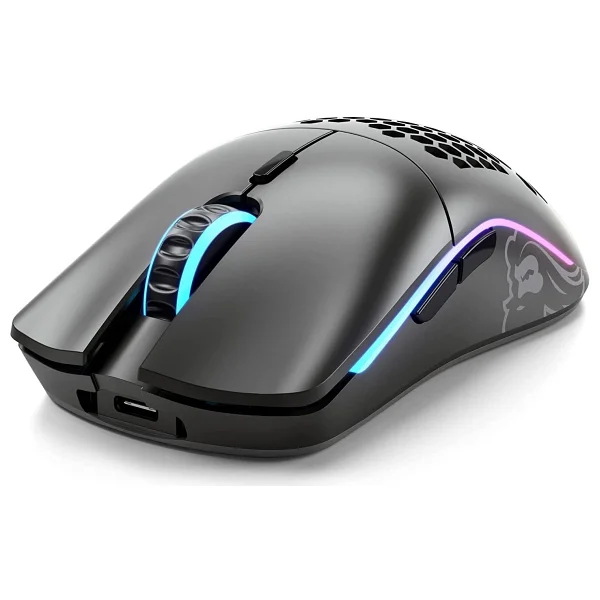 Glorious Model O Glo-Ms-Ow-MB Mat Siyah RGB Şarjlı Optik Kablosuz Oyuncu Mouse - Görsel 3