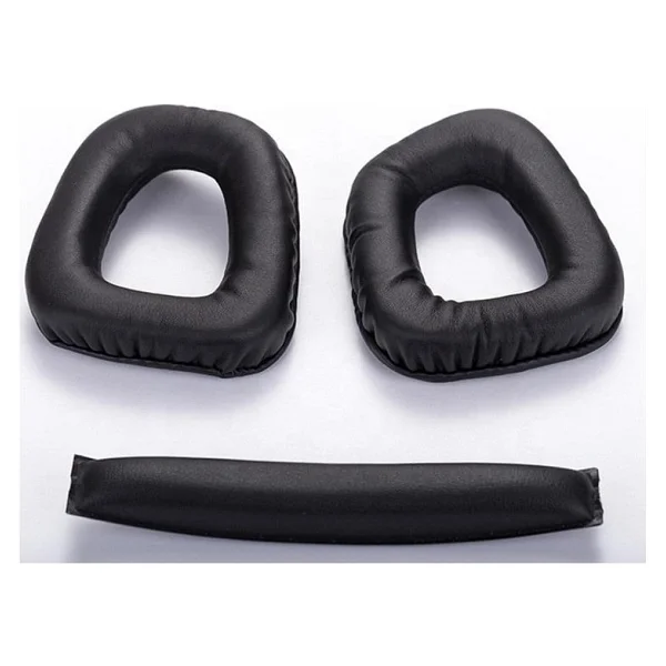 Logitech G35 G930 G430 F450 Kafa Bandı Ve Kulaklık Pedi Set Kulaklık Pedi Süngeri Headband - Görsel 4