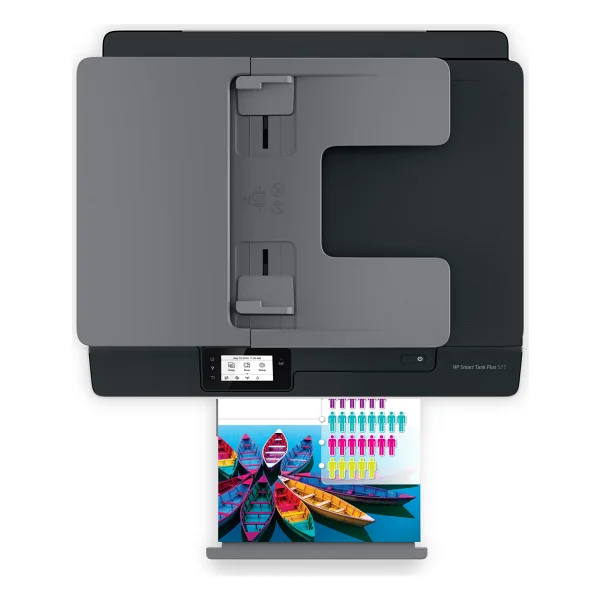 Hp Smart 530 4sb24a Wi-Fi + Tarayıcı + Fotokopi Renkli Çok Fonksiyonlu Tanklı Mürekkep Püskürtmeli Yazıcı - Görsel 4