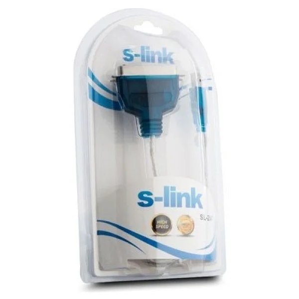 S-Link Sl-284t USB 2.0 Lpt Yazıcı Kablosu - Görsel 2