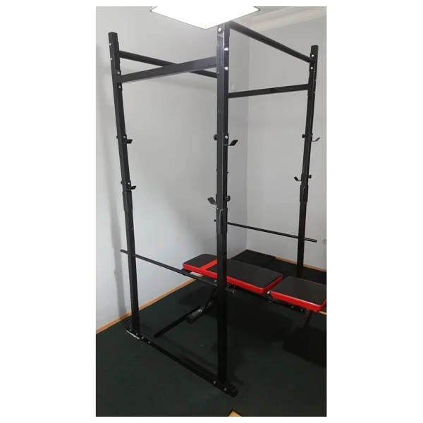 Elit Form Profesyonel Kafes Rack Squat Bench Incline Istasyonu - Görsel 2
