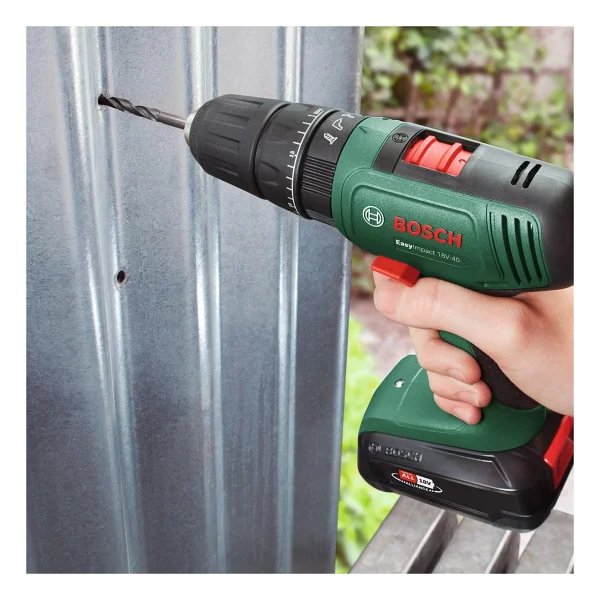Bosch Easyımpact 18v-40 Tek Akülü 2 Ah Darbeli Vidalama Makinesi - Görsel 3