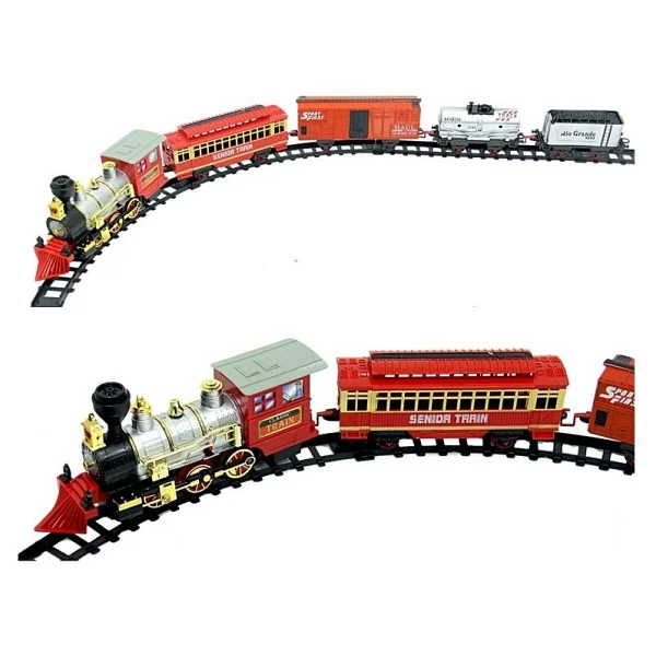 Sunman 1553 Klasik Tren Seti Sesli Ve Işıklı 22 Parça - Görsel 3