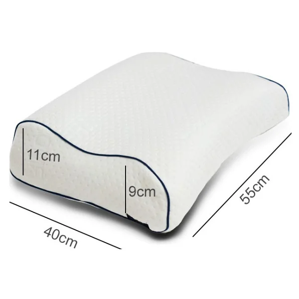 Viscotex Yüksek Boyun Destekli Yastık / High Orthopedic Pillow 55x40x13/11 - 55 X 40 Cm - Görsel 6