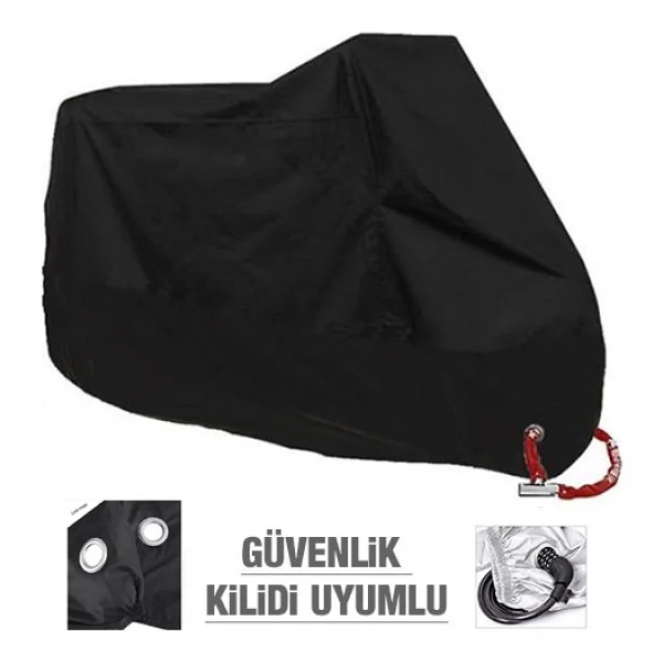 Autoen Premium Bajaj Pulsar 200rs Motosiklet Brandası Siyah - Görsel 5