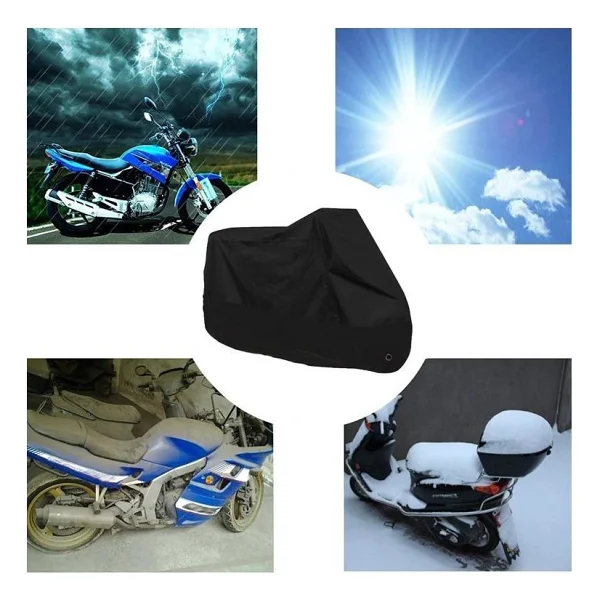 Autoen Premium Bajaj Pulsar 200rs Motosiklet Brandası Siyah - Görsel 3