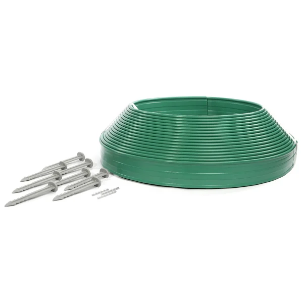 Ekoplas Plastik Çim Sınırlayıcı Esnek 25 M Yeşil - Yeşil - Görsel 6