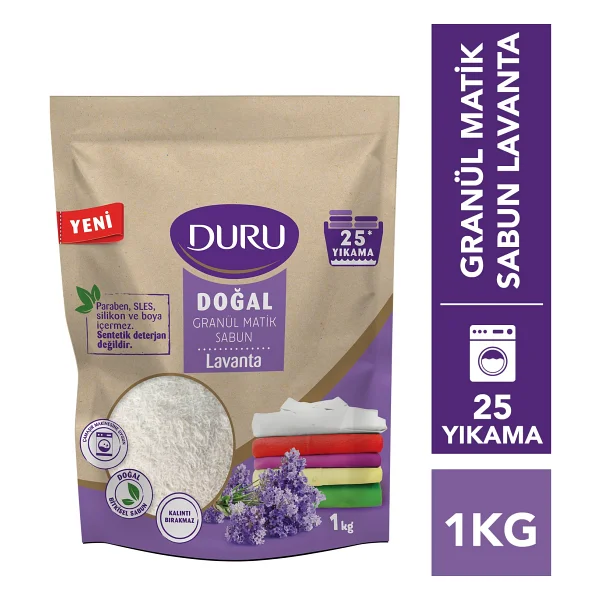 Duru 1000 Gr Granül Matik Sabun - Görsel 6