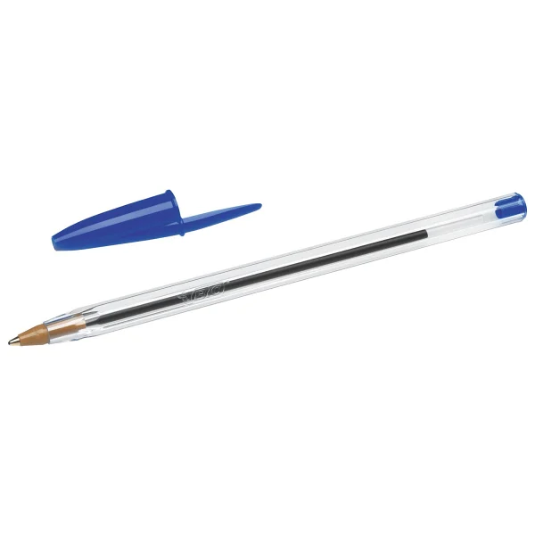 Bic Cristal Medium 50'li Mavi Tükenmez Kalem - Görsel 7