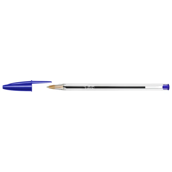 Bic Cristal Medium 50'li Mavi Tükenmez Kalem - Görsel 9