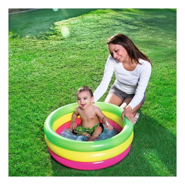 Bestway 51128 70x24 Cm Yuvarlak Şişme Bebek Havuzu - Görsel 8