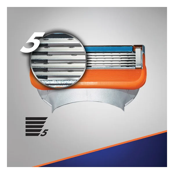 Gillette Fusion 5 8'li Yedek Tıraş Bıçağı - Görsel 4